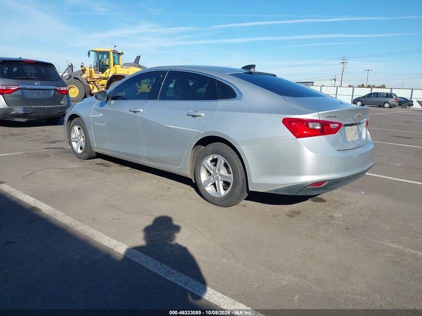 Vin: 1g1zb5st7mf089258, lot: 46823337, chevrolet malibu fwd ls 20213