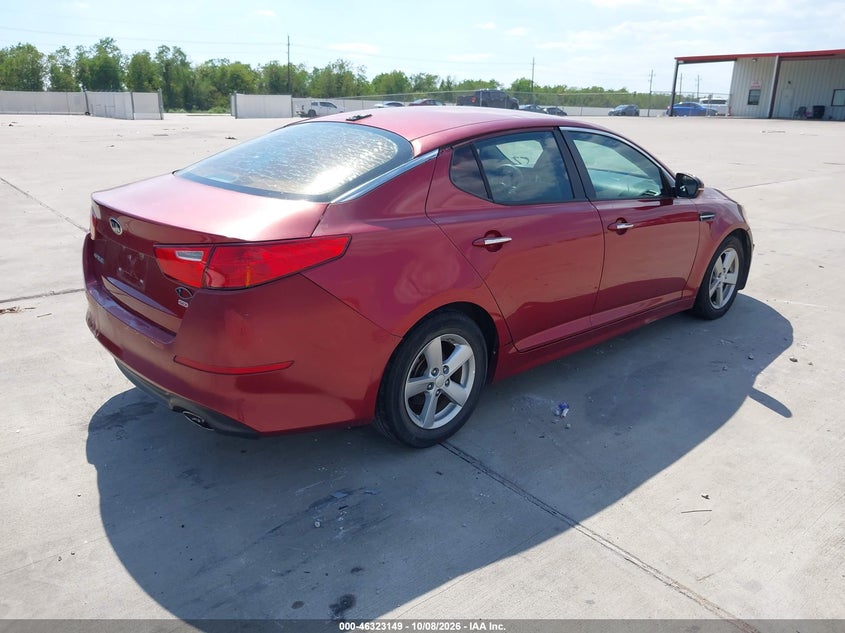 Vin: 5xxgm4a70fg448445, lot: 46823397, kia optima lx 20154