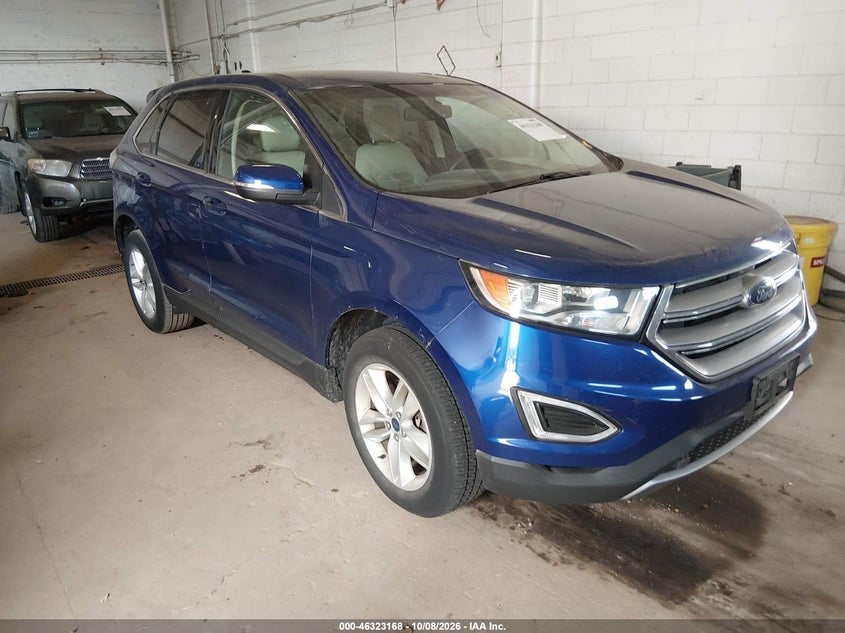 Vin: 2fmtk3j91fbc39808, lot: 46823416, ford edge sel 20151