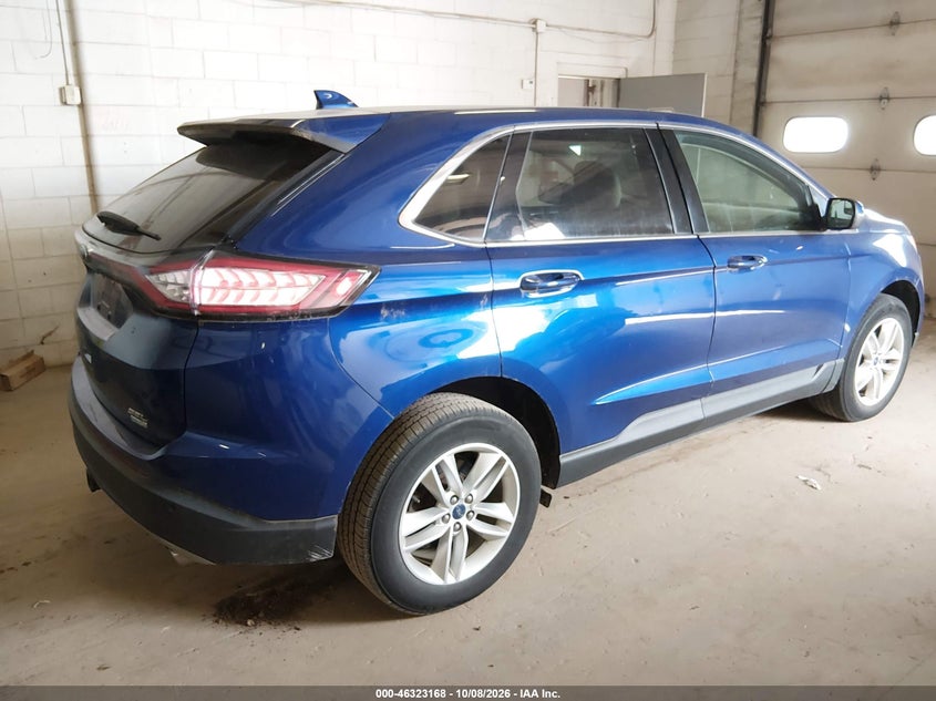Vin: 2fmtk3j91fbc39808, lot: 46823416, ford edge sel 20154