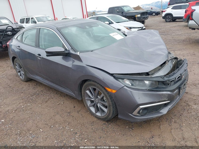 Vin: 19xfc1f39ke217078, lot: 46823456, honda civic ex 2019 img_1