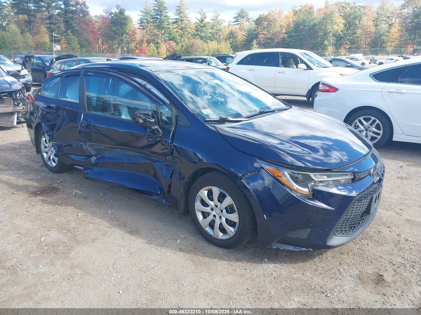 Vin: 5yfepmae8np365817, lot: 46823458, toyota corolla le 2022 img_1