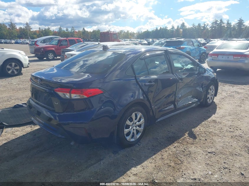 Vin: 5yfepmae8np365817, lot: 46823458, toyota corolla le 20224
