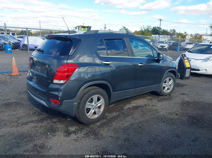 Vin: 3gncjlsb8jl274441, lot: 46823459, chevrolet trax lt 20184