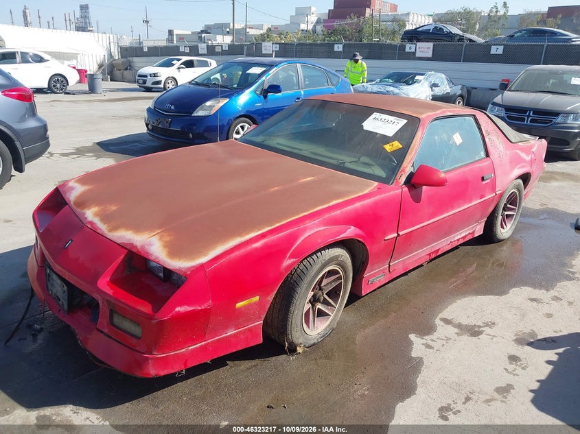 1990 Chevrolet Camaro Rs, Звичайний знос, IAAI, VIN 1G1FP23T0LL119086 — фото 2
