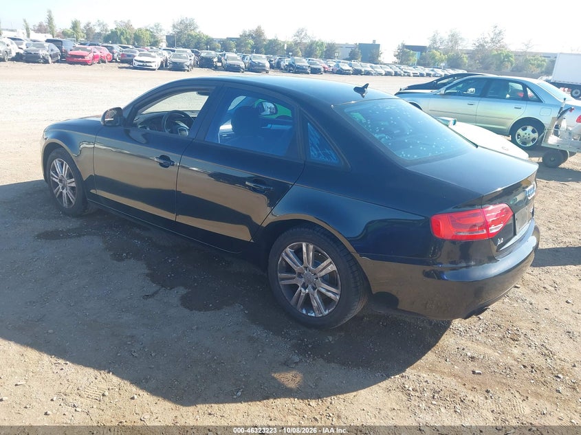AUDI A4 2009 VIN WAUJF78K69N055244