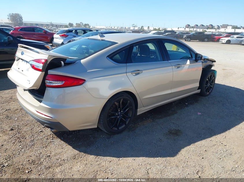 Vin: 3fa6p0hd0kr201578, lot: 46823510, ford fusion se 20194