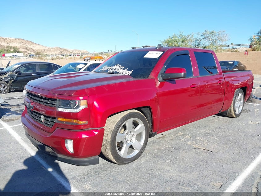 Vin: 3gcpcrec8jg145667, lot: 46823551, chevrolet silverado 1500 1lt 20182