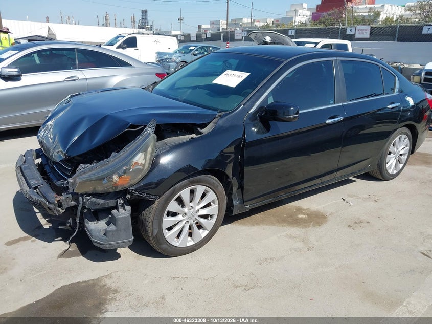 Vin: 1hgcr2f75da246899, lot: 46823556, honda accord ex 20132