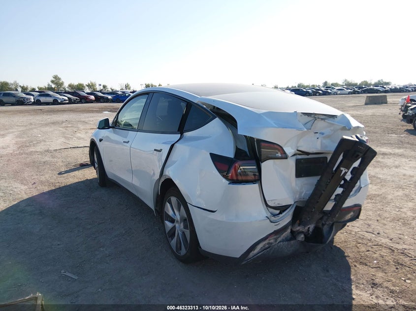 Vin: 7saygdee3pa100048, lot: 46823561, tesla model y awd/long range dual motor all-wheel drive 20233