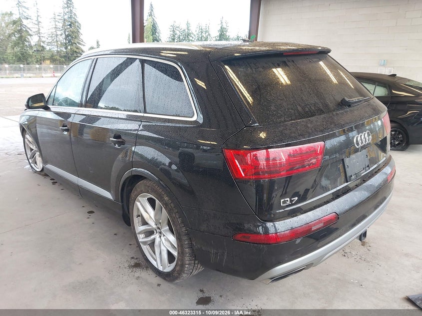 Vin: wa1vaaf71hd023377, lot: 46823563, audi q7 3.0t premium 20173