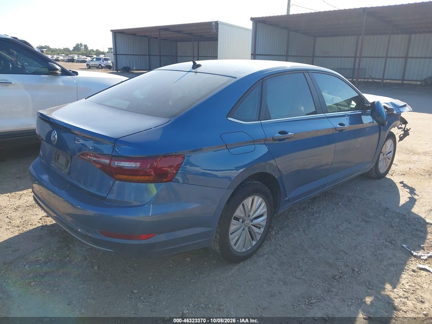 Vin: 3vwcb7bu6km182316, lot: 46823618, volkswagen jetta 1.4t r-line/1.4t s/1.4t se 20194