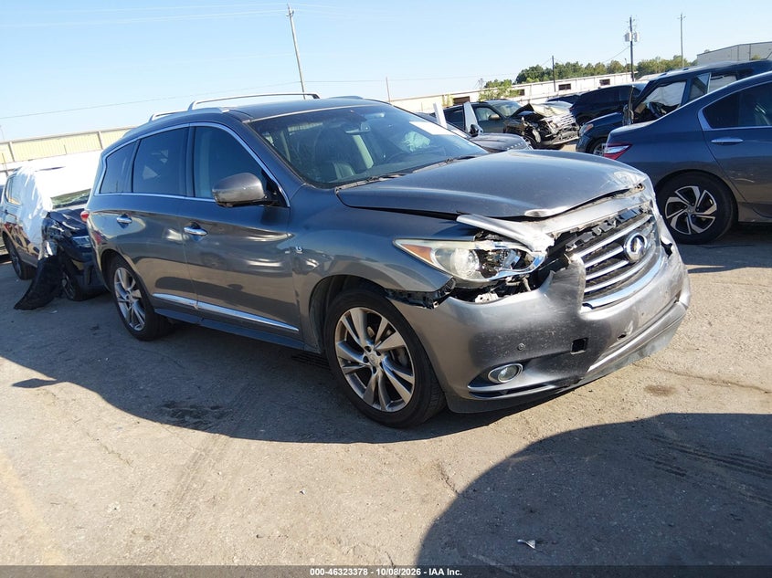 Vin: 5n1al0mn1fc538047, lot: 46823626, infiniti qx60 20151