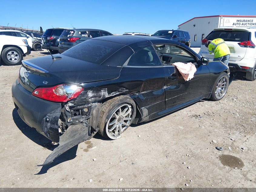 Vin: jn1cv6fe2am354409, lot: 46823630, infiniti g37 20104