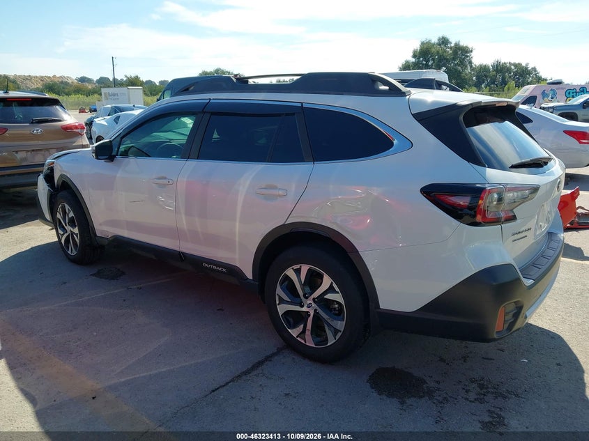 Vin: 4s4btancxm3148598, lot: 46823661, subaru outback limited 20213