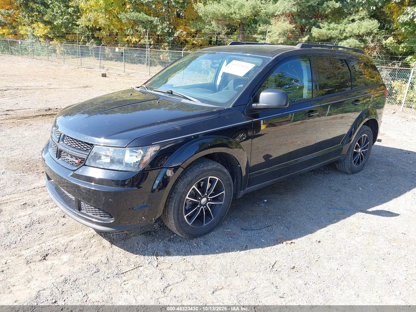 Vin: 3c4pdcab2ht573680, lot: 46823678, dodge journey se 20172