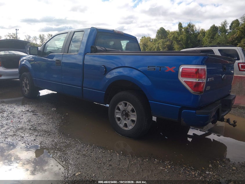 Vin: 1ftex1cm2bkd00877, lot: 46823698, ford f-150 stx 20113