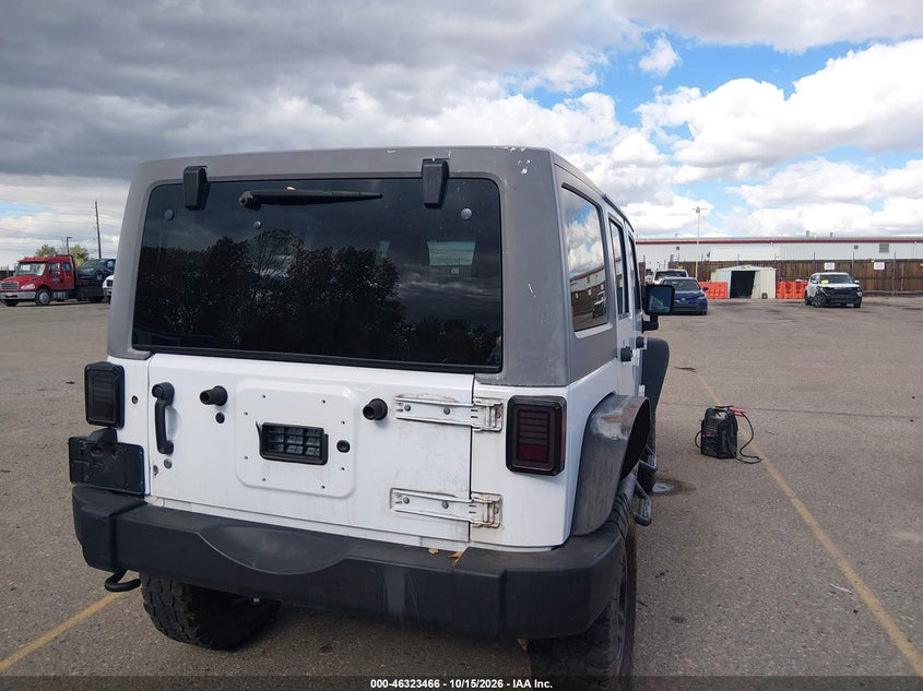 Vin: 1c4bjwdgxel160795, lot: 46823716, jeep wrangler unlimited sport 20144