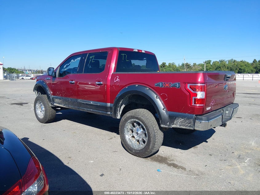 Vin: 1ftew1e55kfc02377, lot: 46823721, ford f-150 xlt 20193