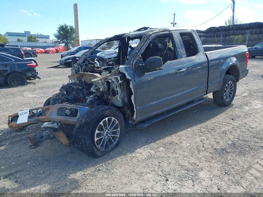 Vin: 1ftfx1eg2jfc97675, lot: 46823733, ford f-150 xlt 20182