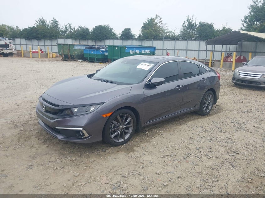 2021 HONDA CIVIC EX-L · Фото 2