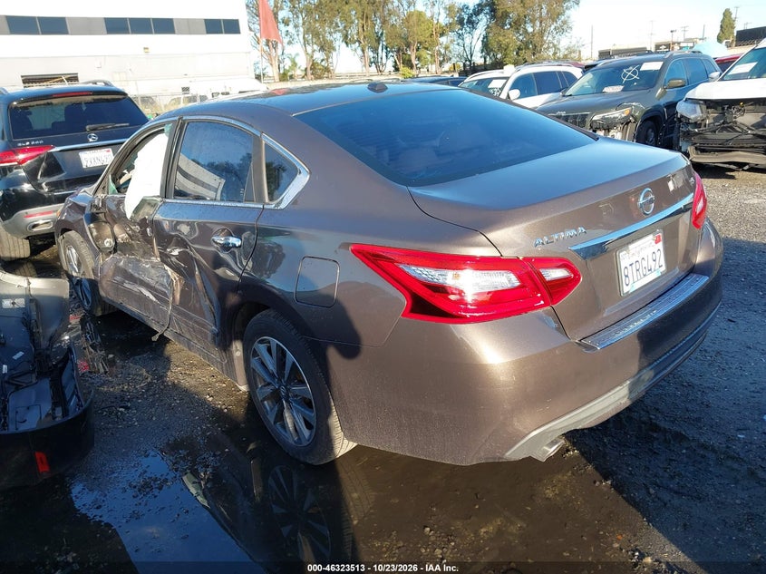 Vin: 1n4al3ap1gc282799, lot: 46823761, nissan altima 2.5 sl 20163