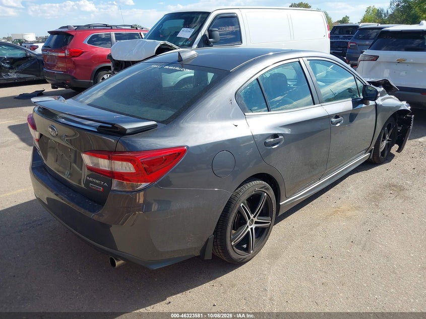 Vin: 4s3gkaj61k3602019, lot: 46823829, subaru impreza 2.0i sport 20194