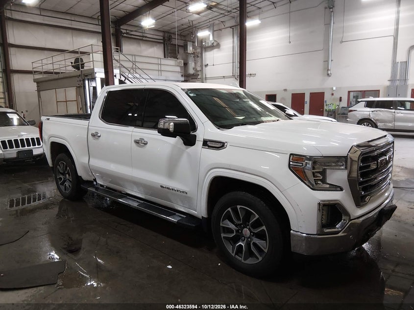 Vin: 1gtu9del2mz109059, lot: 46823842, gmc sierra 1500 4wd  short box slt 20211