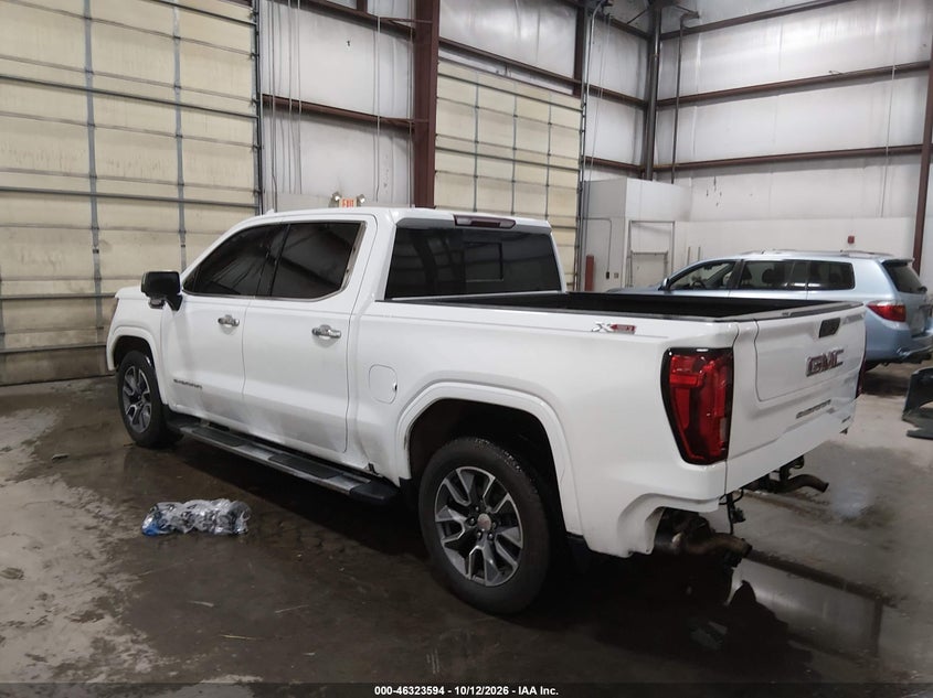 Vin: 1gtu9del2mz109059, lot: 46823842, gmc sierra 1500 4wd  short box slt 20213