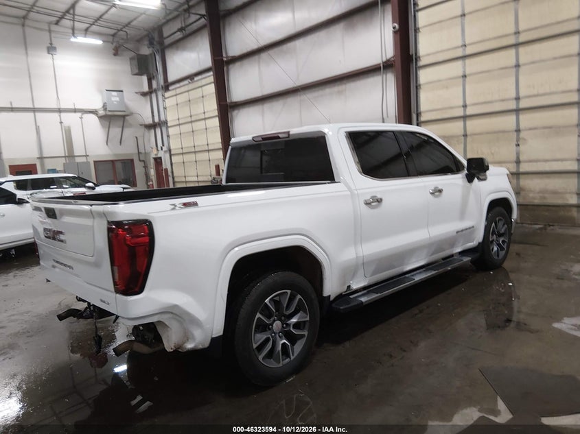 Vin: 1gtu9del2mz109059, lot: 46823842, gmc sierra 1500 4wd  short box slt 20214