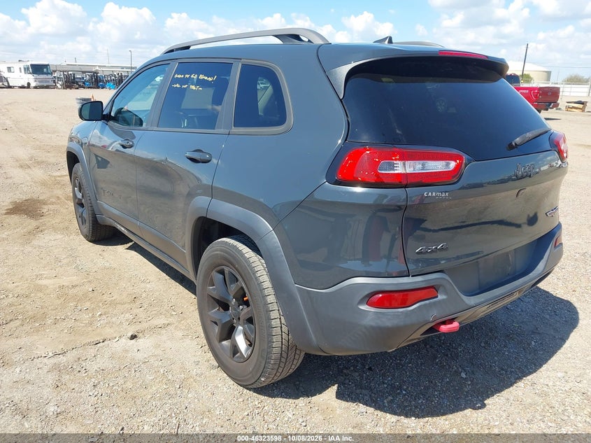 Vin: 1c4pjmbsxgw194884, lot: 46823846, jeep cherokee trailhawk 20163