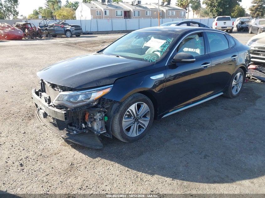 Vin: knagv4ld5h5010928, lot: 46823851, kia optima plug-in hybrid ex 20172