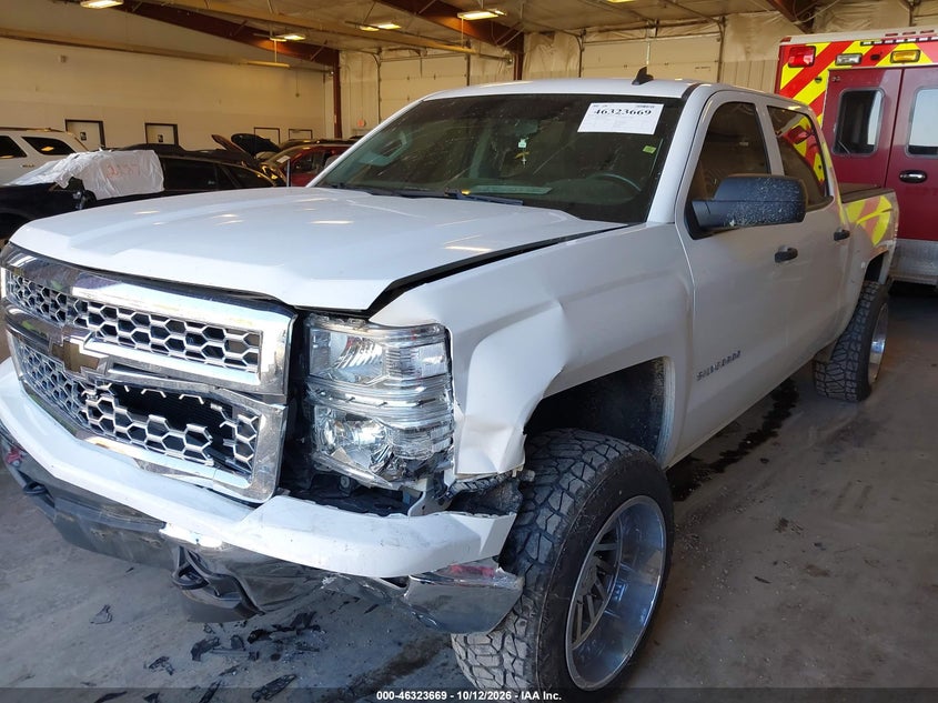 Vin: 3gcukrecxeg397108, lot: 46823917, chevrolet silverado 1500 1lt 20142