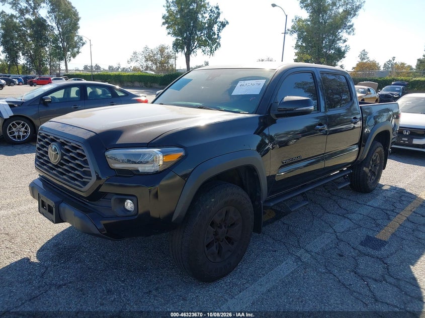 Vin: 3tmcz5an8nm509591, lot: 46823918, toyota tacoma trd off road 20222