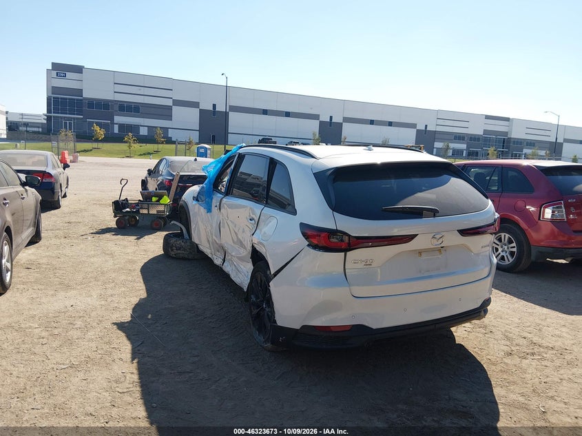 Vin: jm3kkchd3s1228557, lot: 46823921, mazda cx-90 3.3 turbo premium sport 20253