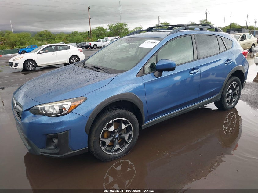 Vin: jf2gtaec4k8363955, lot: 46823936, subaru crosstrek 2.0i premium 20192