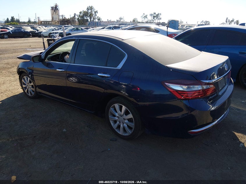 Vin: 1hgcr2f32ga121327, lot: 46823967, honda accord lx 20163