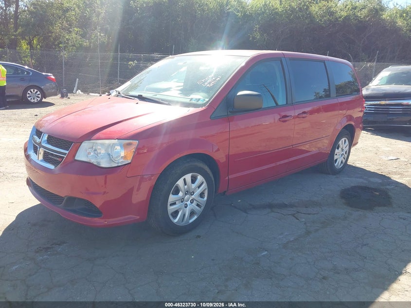 Vin: 2c4rdgbg2er312896, lot: 46823978, dodge grand caravan se 20142