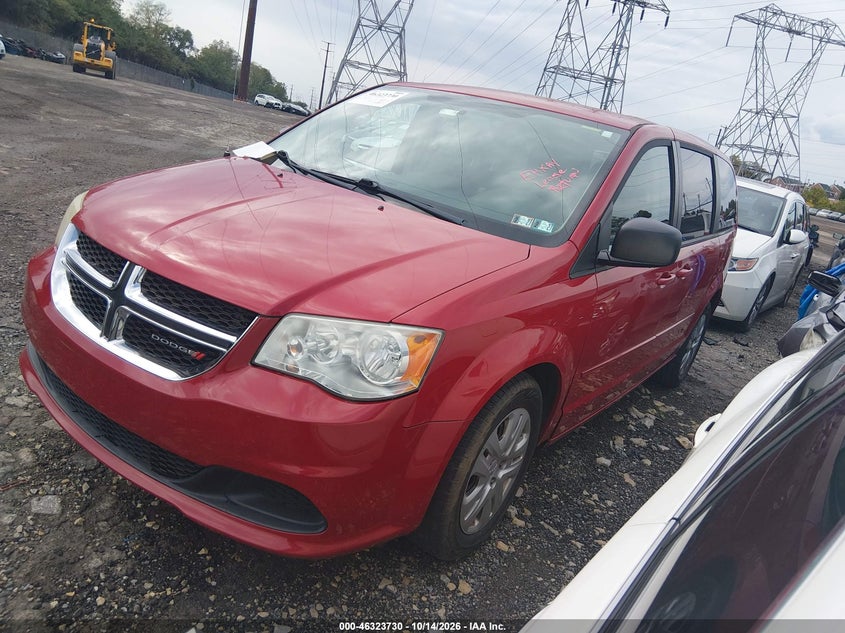 DODGE GRAND CARAVAN 2014 VIN 2C4RDGBG2ER312896