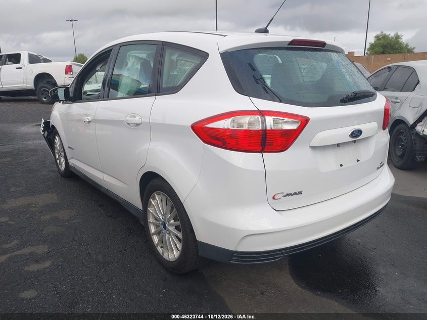 Vin: 1fadp5au0fl100267, lot: 46823992, ford c-max hybrid se 20153
