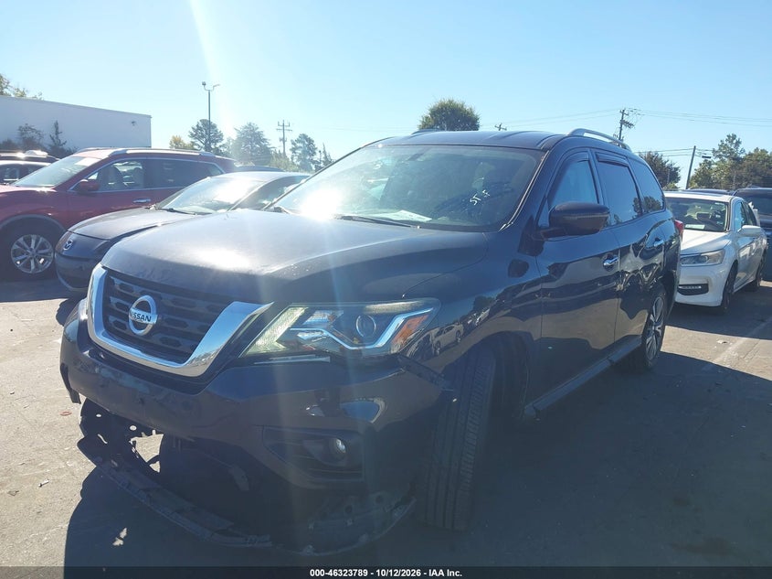 Vin: 5n1dr2mm4hc661455, lot: 46824037, nissan pathfinder sv 20172