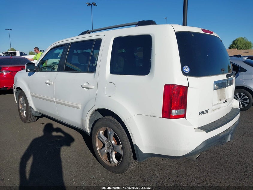 Vin: 5fnyf3h45fb005988, lot: 46824047, honda pilot ex 20153