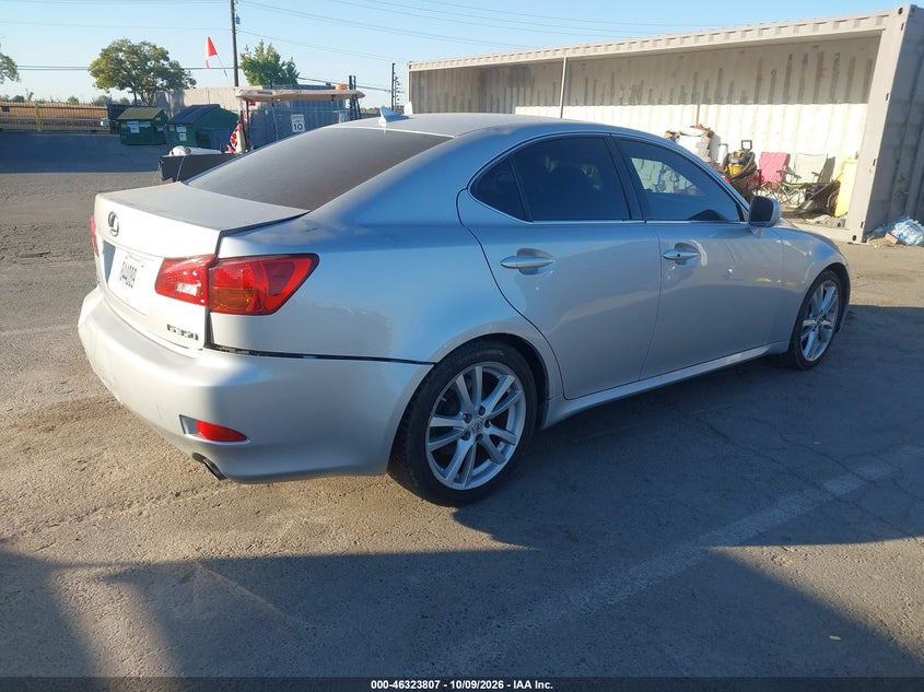 LEXUS IS 350 2007 VIN JTHBE262972007718