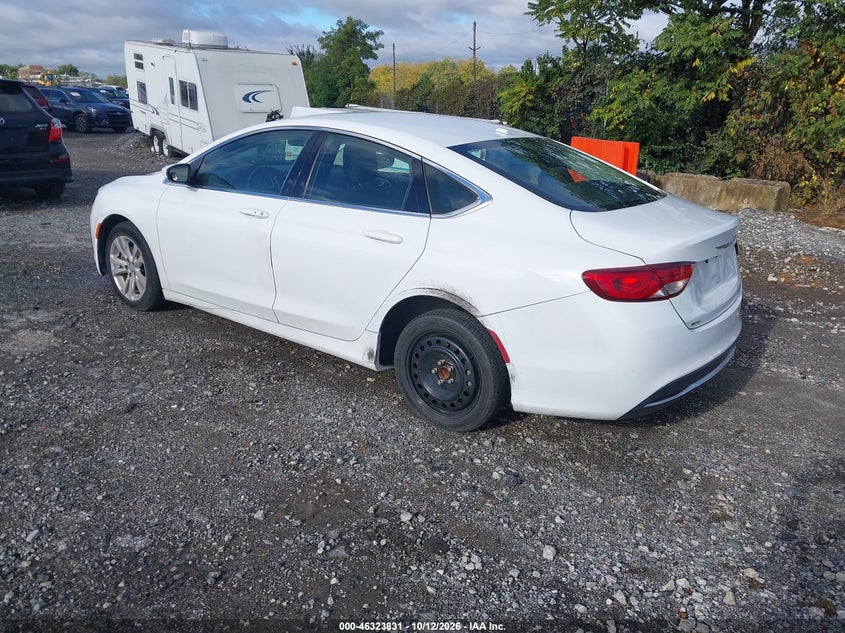 Vin: 1c3cccab6fn591022, lot: 46824079, chrysler 200 limited 20153