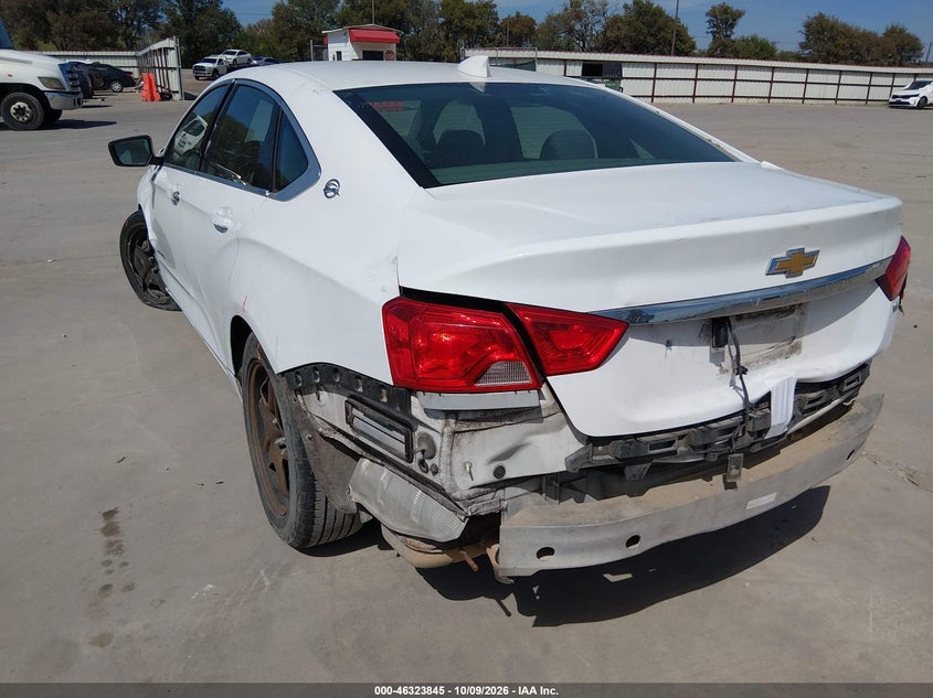 Vin: 2g11x5sa6g9158791, lot: 46824093, chevrolet impala 1fl 20163