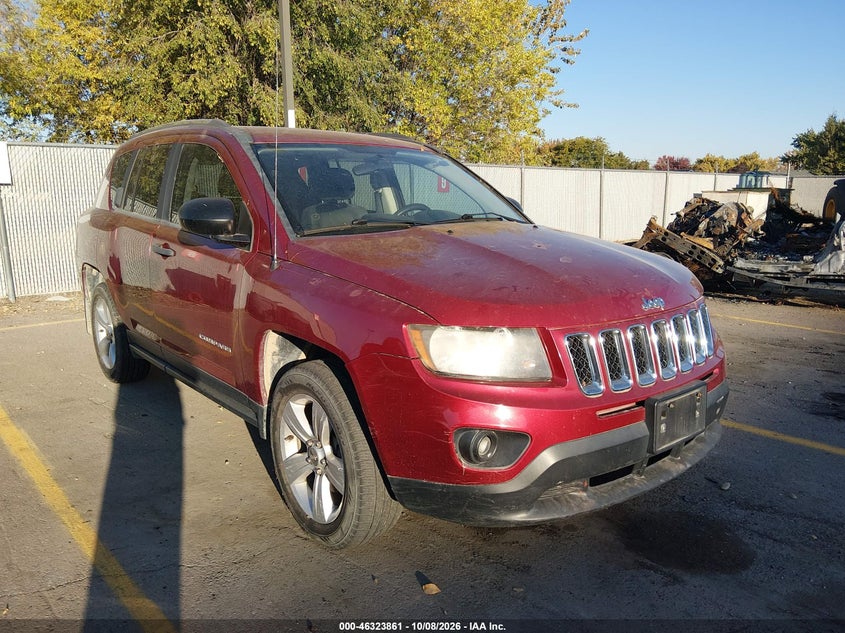 Vin: 1c4njcba1ed560149, lot: 46824109, jeep compass sport 20141