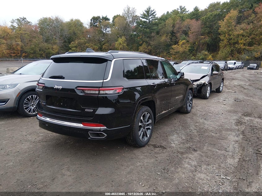 Vin: 1c4rjkdg2p8103195, lot: 46824113, jeep grand cherokee l overland 4x4 20234