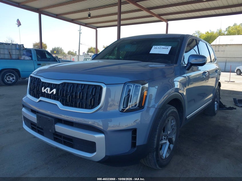 Vin: 5xyp24gc7sg572518, lot: 46824116, kia telluride lx 20252