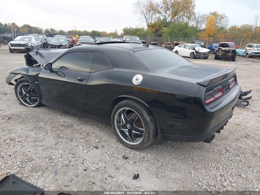 Vin: 2c3cdzgg7jh205132, lot: 46824117, dodge challenger gt awd 20183