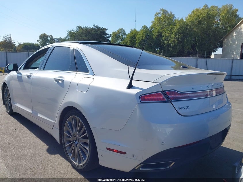 Vin: 3ln6l2gk8dr822308, lot: 46824119, lincoln mkz 20133
